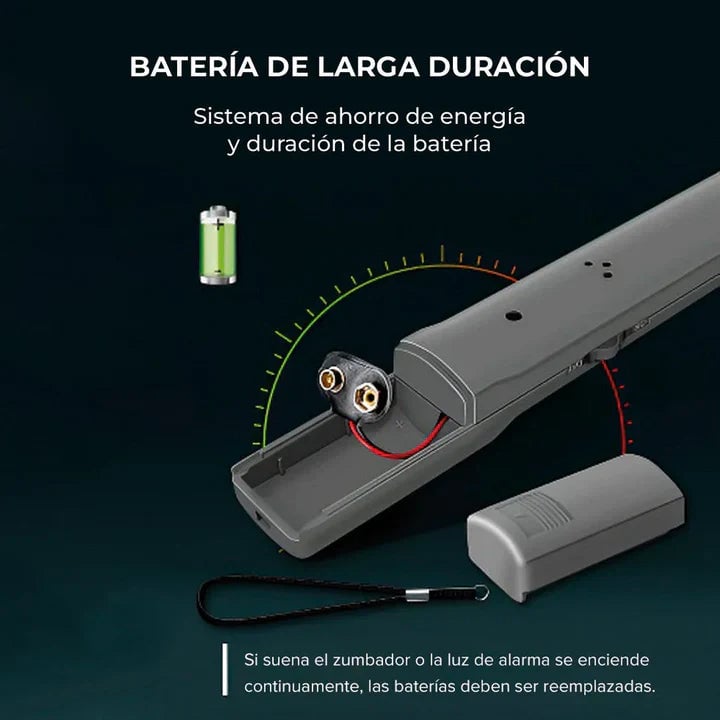 Batería de larga duración