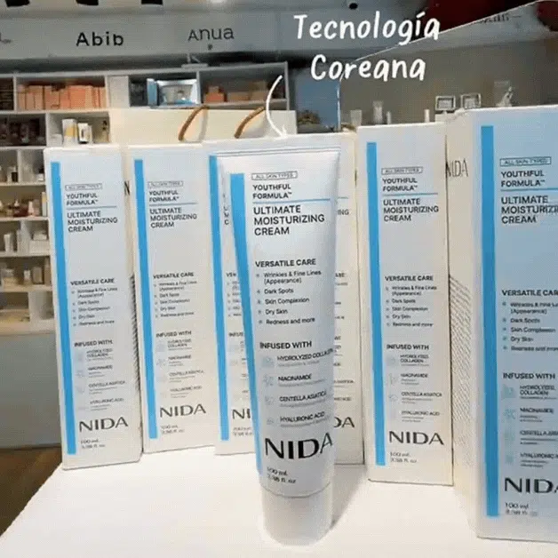 Rutina de cuidado facial NIDA