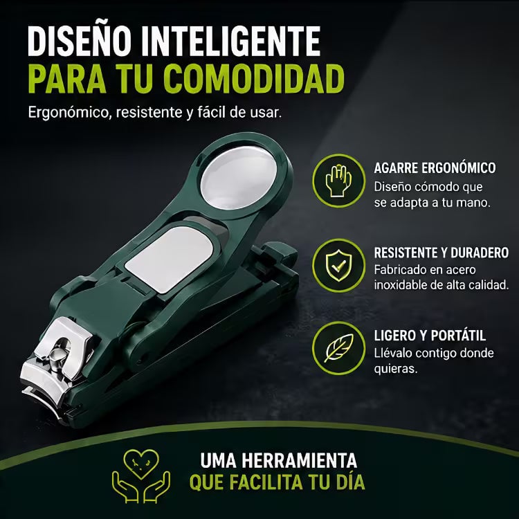 Corte preciso sin incomodidad