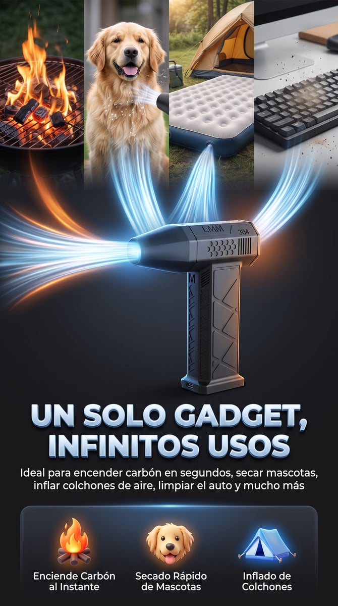 TurboJet Pro Caracteristicas
