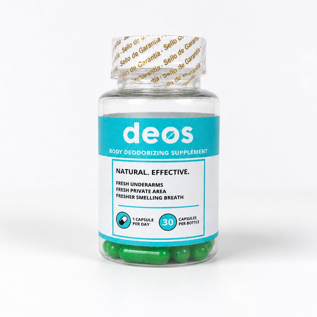 DEOS Cápsulas Desodorizantes Naturales