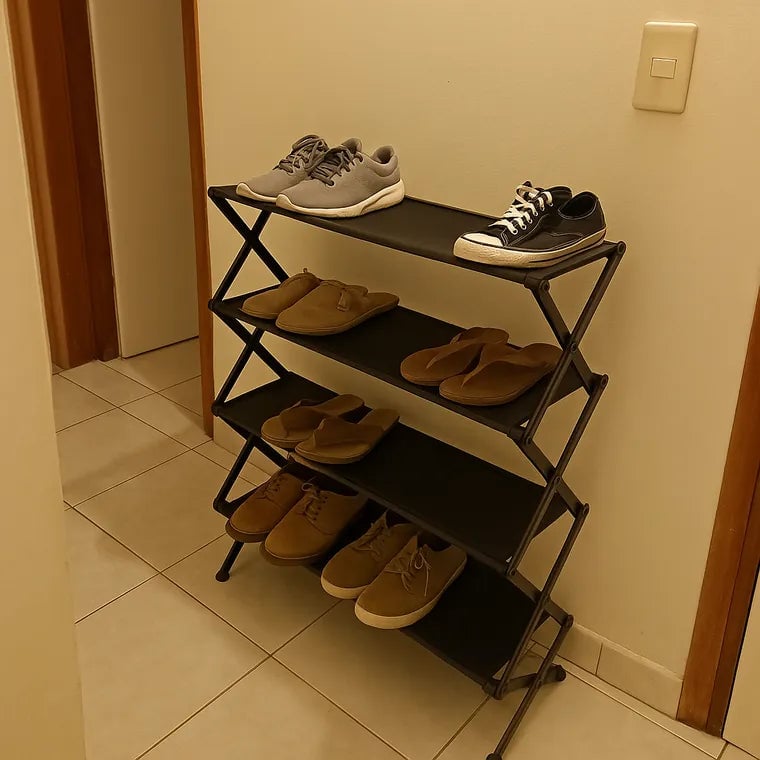 Foto de Adriana Lucía Peralta sobre el zapatero