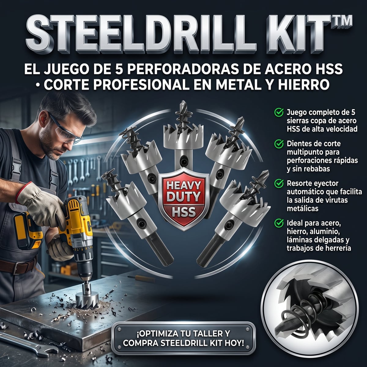 SteelDrill Kit