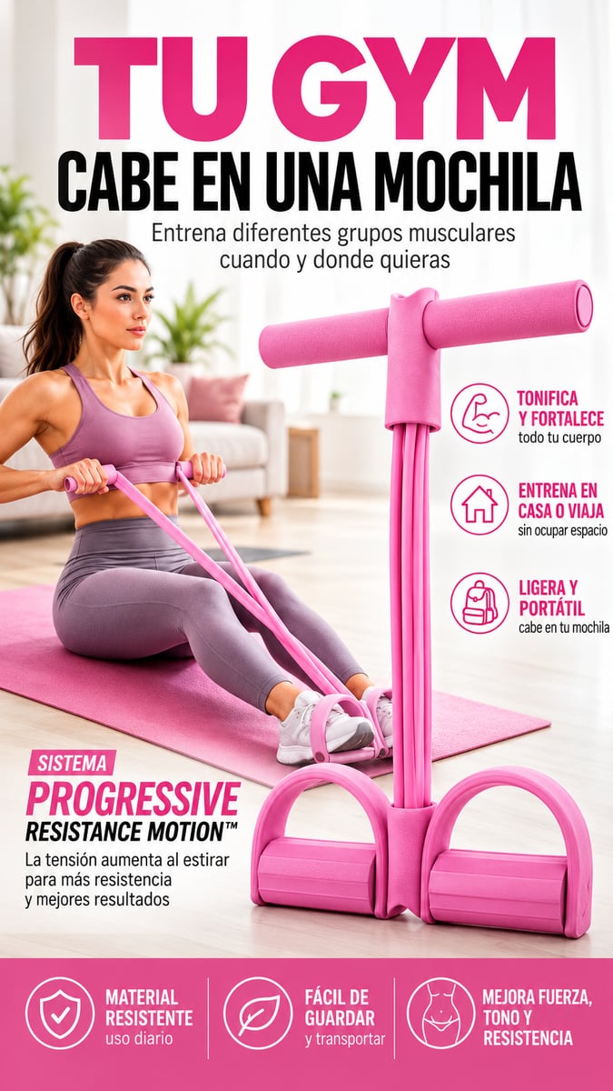 Tu gym cabe en una mochila
