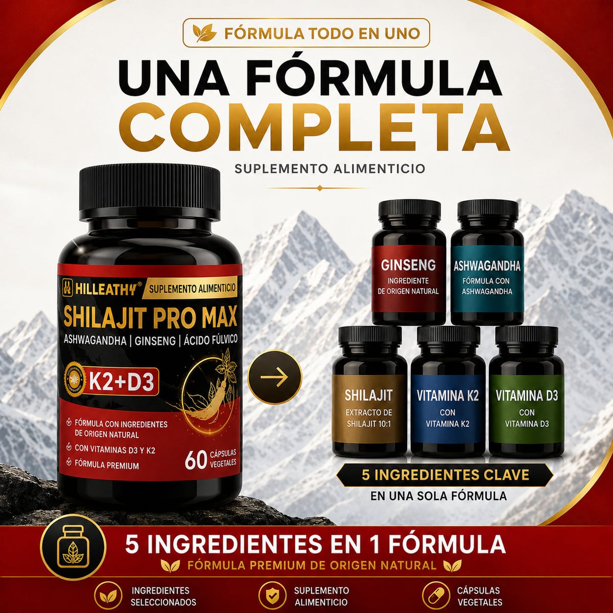 Beneficios de Shilajit