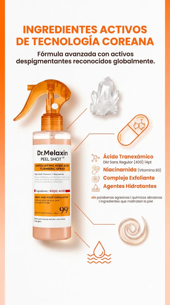 RENUEVA TU PIEL DESDE LA PRIMERA APLICACIÓN - Dr. Melaxin