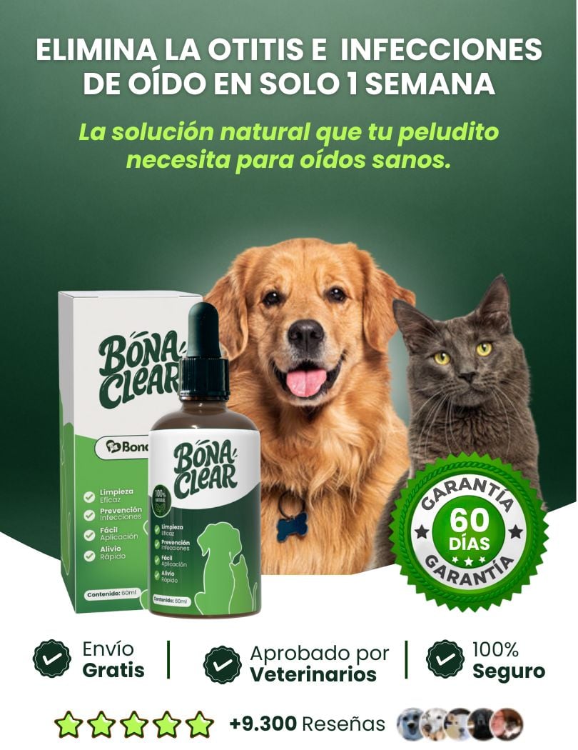 BONACLEAR - Elimina la otitis e infecciones de oído en solo 1 semana