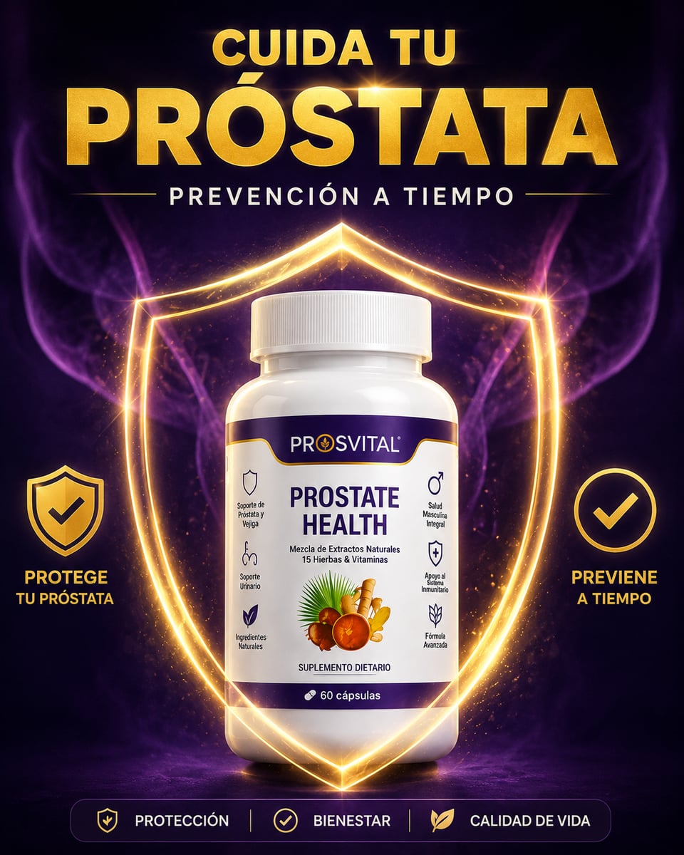 PROSVITAL previene el cáncer de próstata