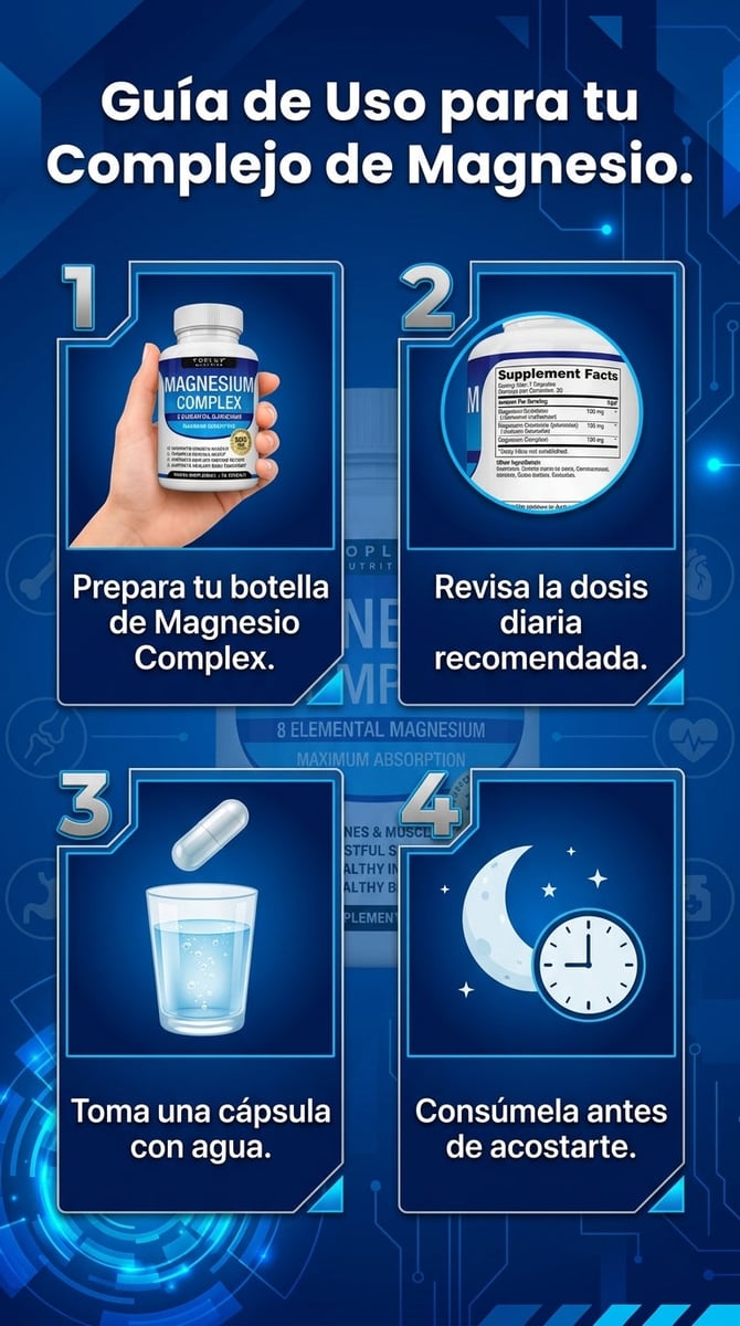 Magnesium Complex para uso diario