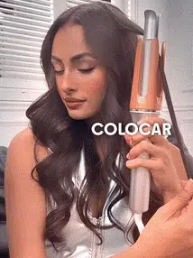 SHEGLAM HAIR Rizador de pelo automático con un solo toque It-Curl, rizador de pelo automático de 25mm con 3 temperaturas, calentamiento rápido y rotación en 2 sentidos, apagado automático, antiescoceduras y antirrotación,