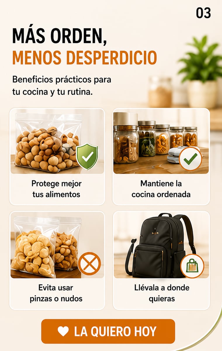 Cómo usar la selladora
