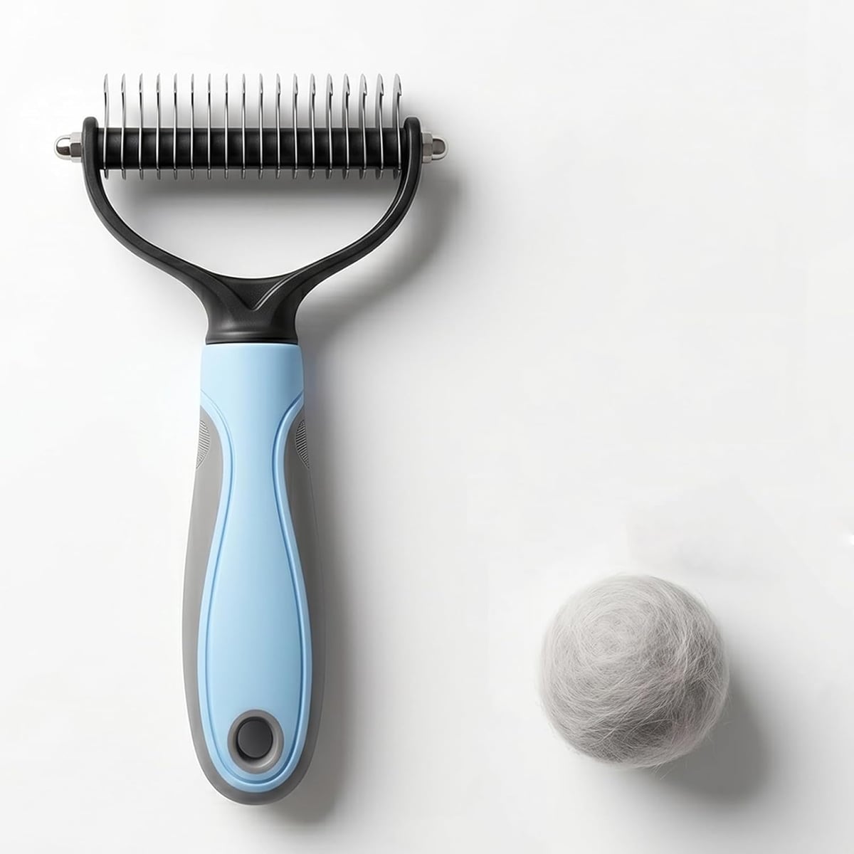 Double-Sided Deshedding Comb for Dogs & Cats
