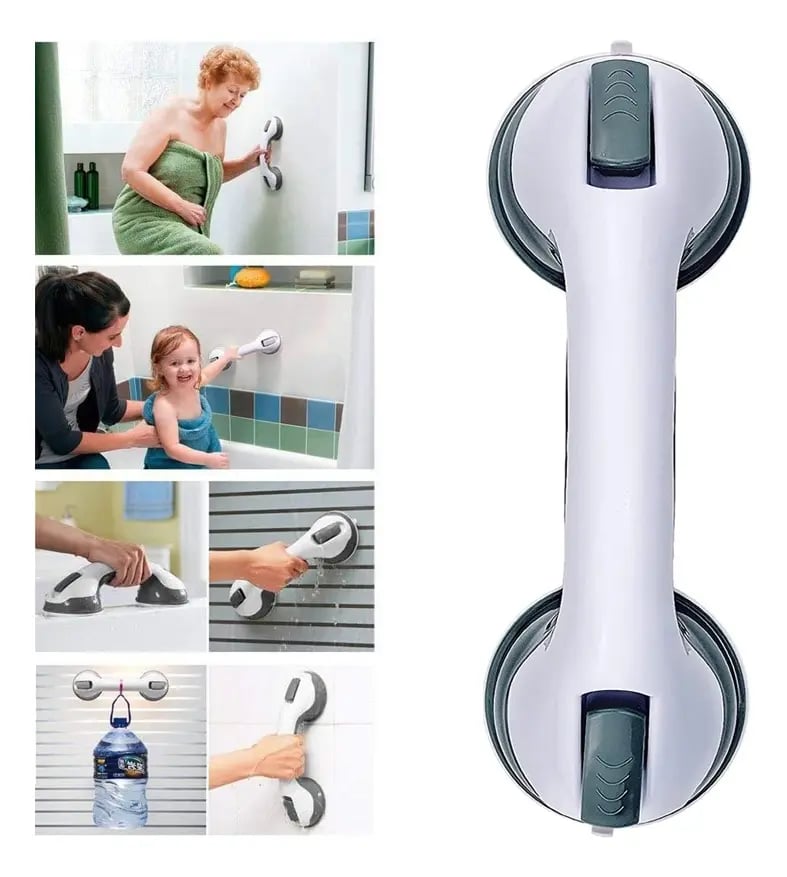 Soporte De Agarre Para Baño Antideslizante Con Ventosa