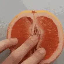 Orange Finger GIF - Orange Finger Poking - Descubrir y compartir GIFs