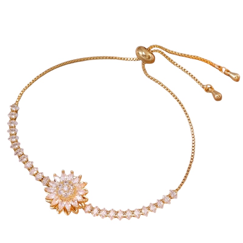 Pulsera Girasol Giratorio