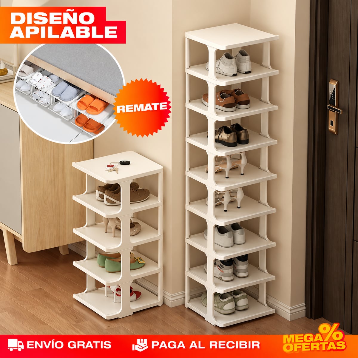 Superficie superior del zapatero