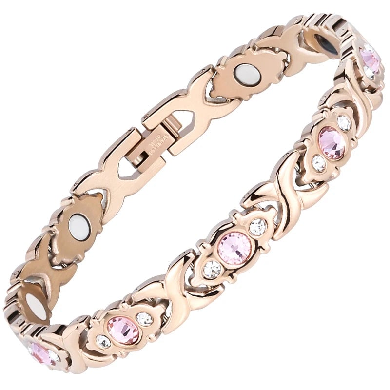 Pulsera magnetica cobre detalle