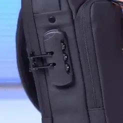 Cremalleras ocultas mochila antirrobo