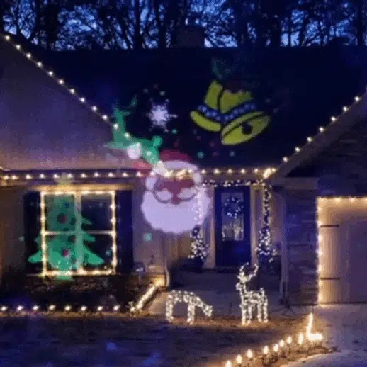Projetor Natalino Decoração Iluminada