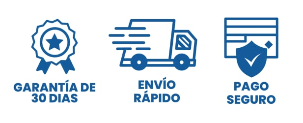Garantía - Envío Rápido - Pago Seguro