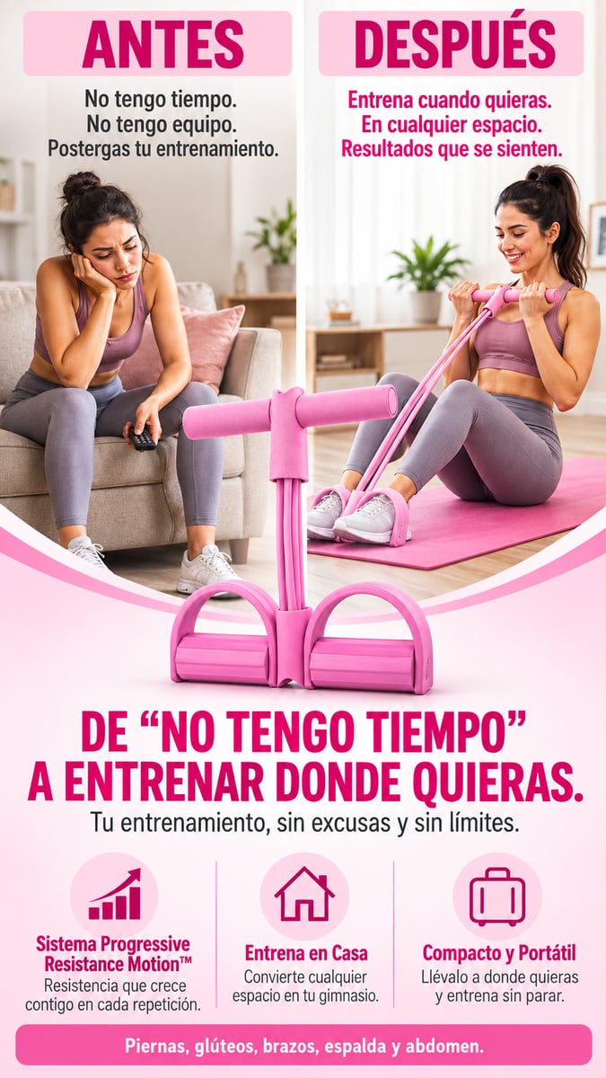 De no tengo tiempo a entrenar donde quieras