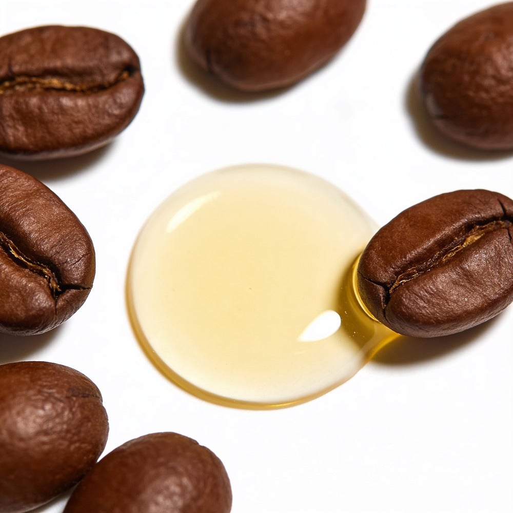 Cafeína, Vitamina E y Ácido Hialurónico