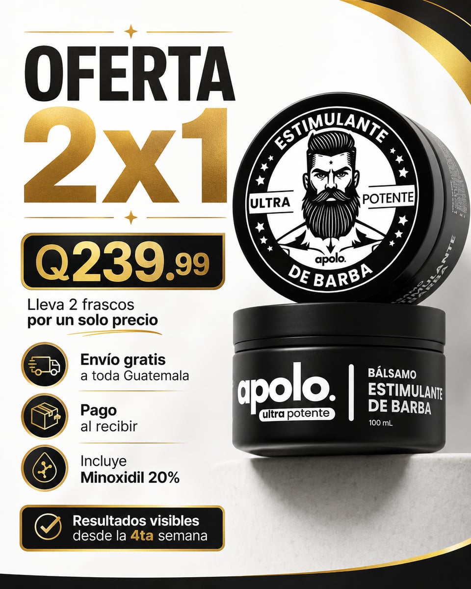 Bálsamo para Crecimiento de Barba