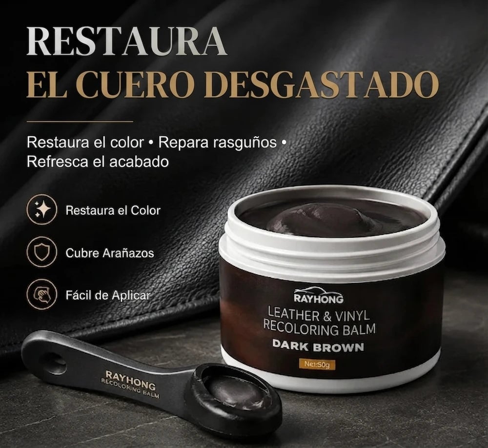 Bálsamo reparador para cuero