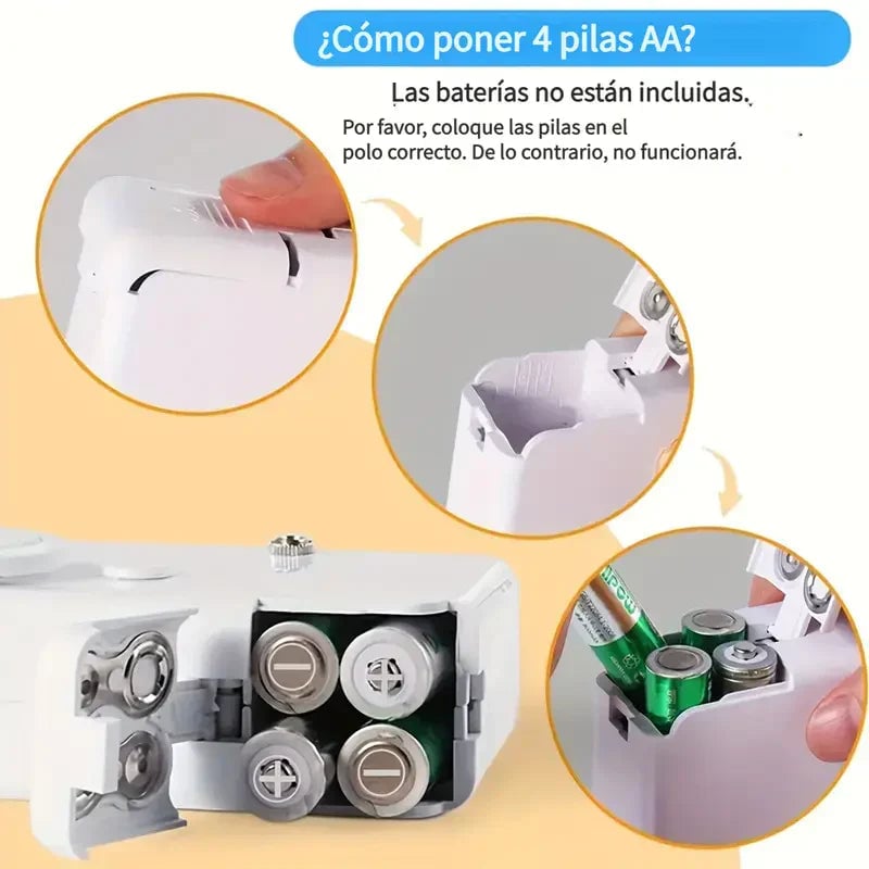 Mini Máquina de Coser de mano + ENVÍO GRATIS