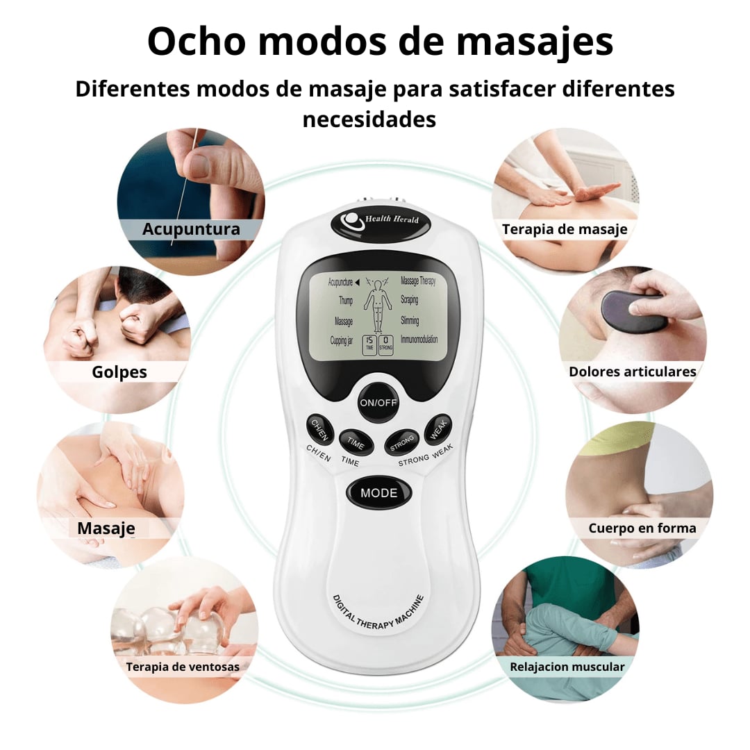 PulsePro – Electroestimulador Muscular Digital EMS/TENS