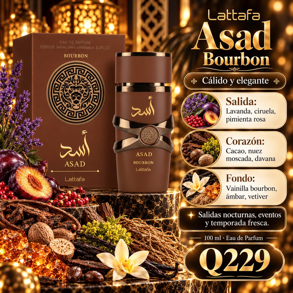Perfumes Árabes Lattafa Originales – Colección Yara y Asad.