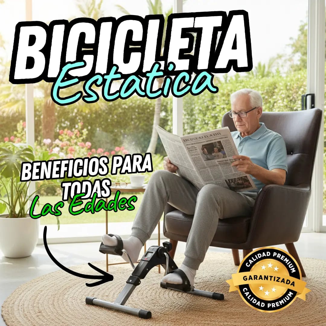 VeloFit™ Mini Bicicleta Estática  - Pantalla y Fuerza Ajustable - Calidad A1