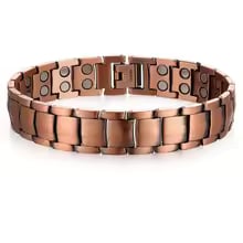 Pulsera magnética de cobre puro: alivia dolor y mejora circulación