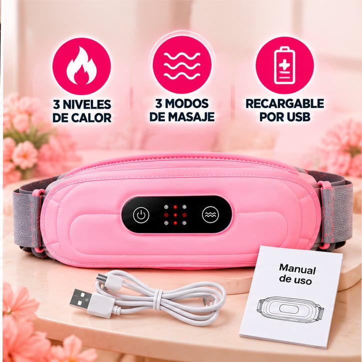 Cinturón térmico dolor menstrual