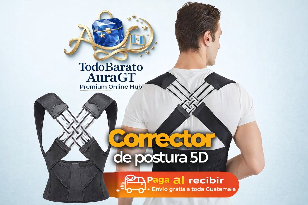 FAJA CORRECTOR DE POSTURA | PAGA AL RECIBIR + ENVÍO GRATIS 🚗🏠🎁