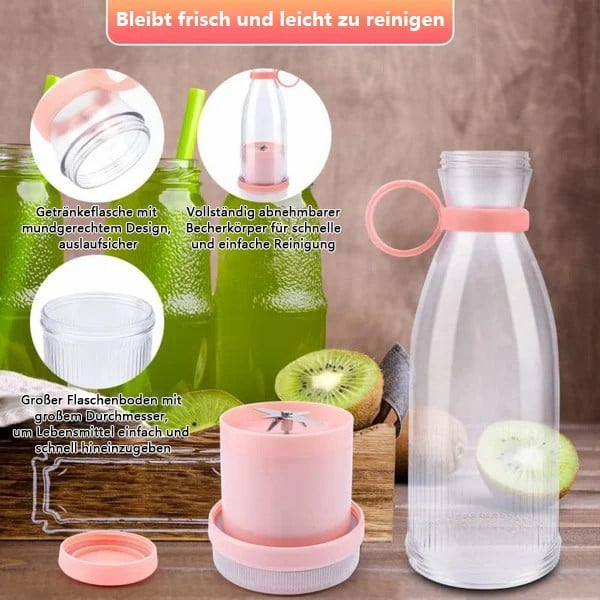 🔥 Ofertas especiales🔥 Extractor de jugo portátil más vendido | 🌟 ¡Disfruta de jugo fresco en cualquier momento y en cualquier lugar!