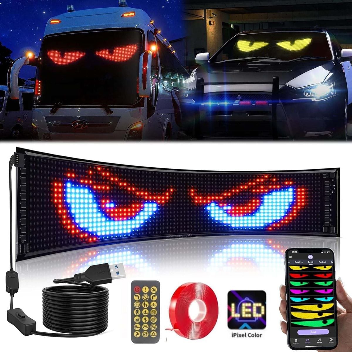 Ojos Led Para Auto 🚘
