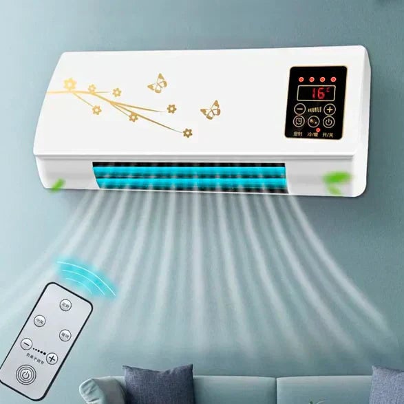 Mini Aire Acondicionado y Calefactor Portátil 2 en 1 TurboHielo - [ULTRAPOTENTE]