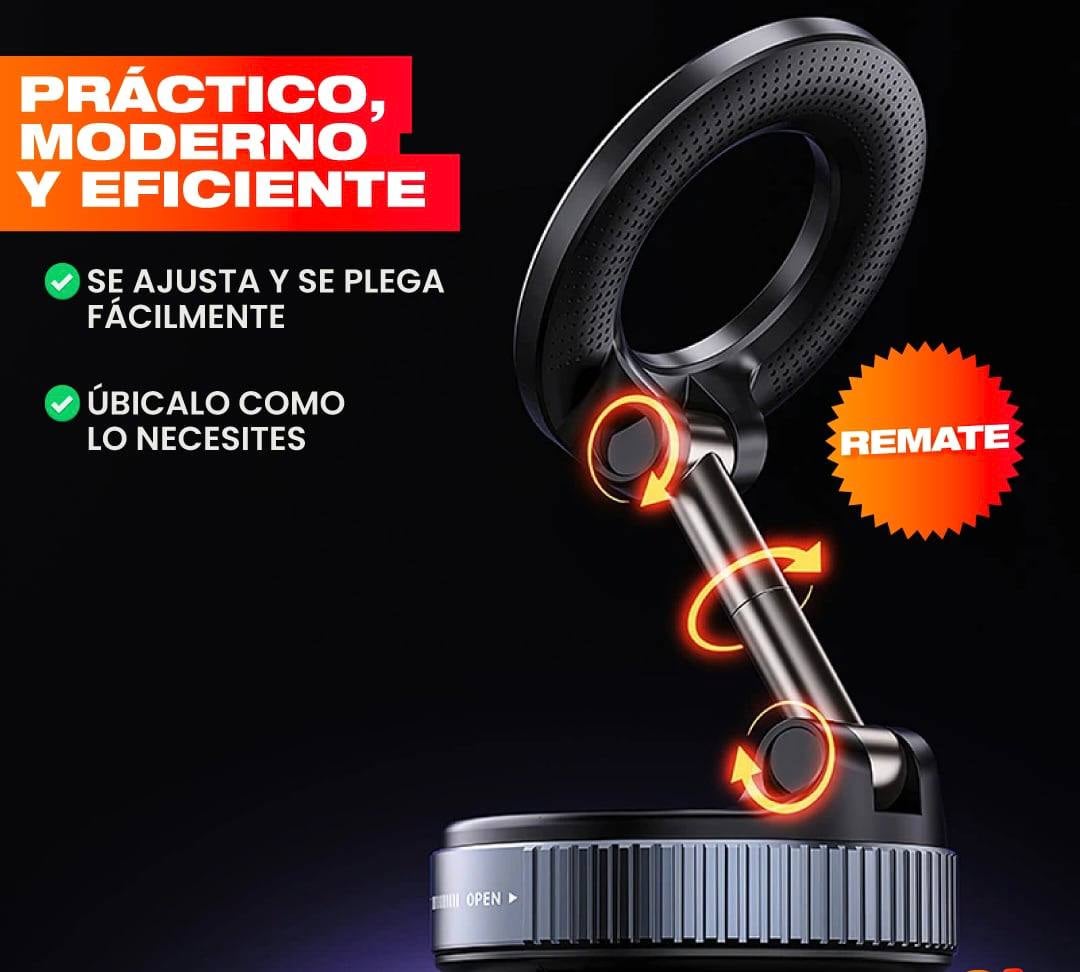 Soporte Magnético para Teléfono con Succión