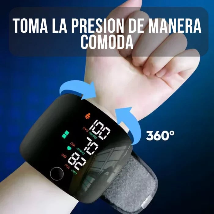 MONITOR DE PRESION ARTERIAL DE MUÑECA - CON VOZ EN ESPAÑOL + ENVIO GRATIS 🎁