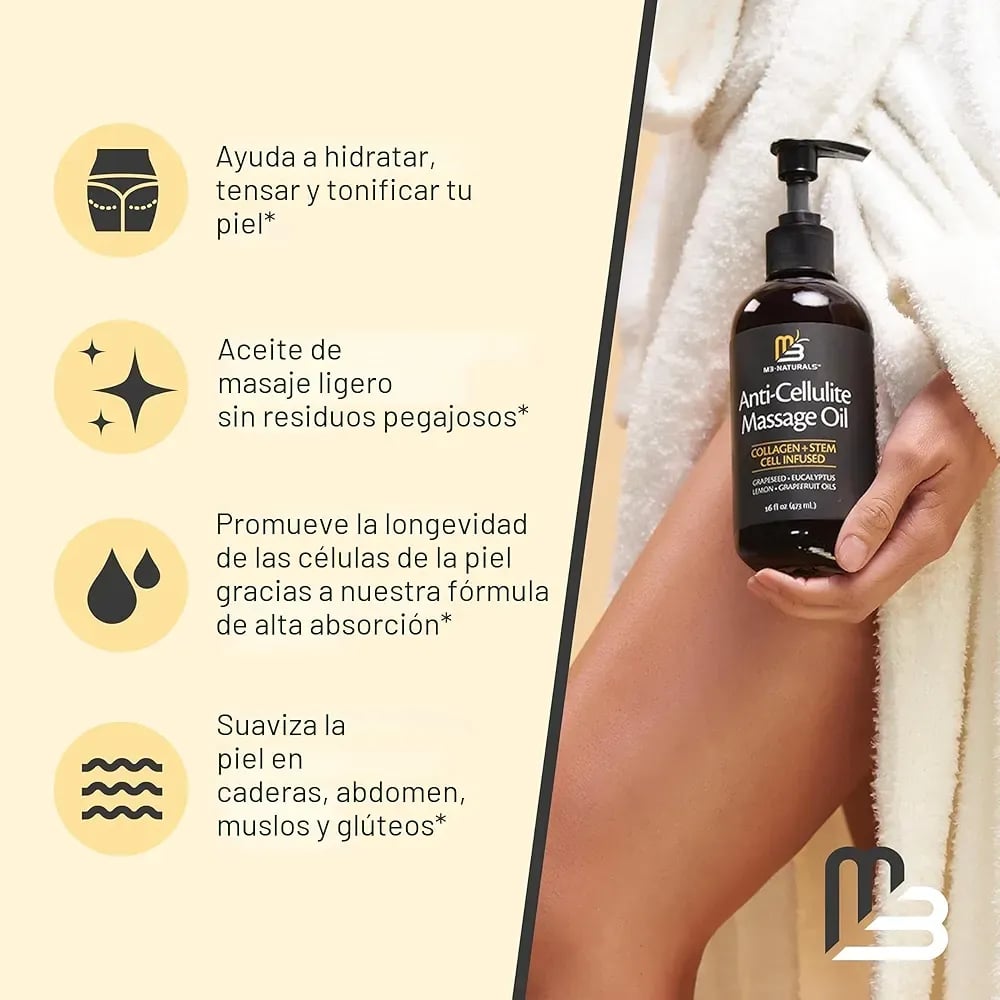 ACEITE PARA MASAJES ANTICELULITIS