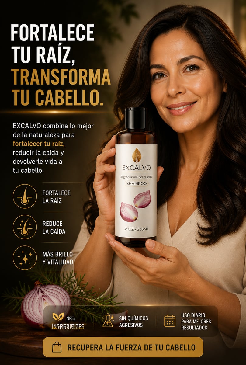 SHAMPOO CRECIMIENTO NATURAL EX CALVO + ACEITE EXCALVO