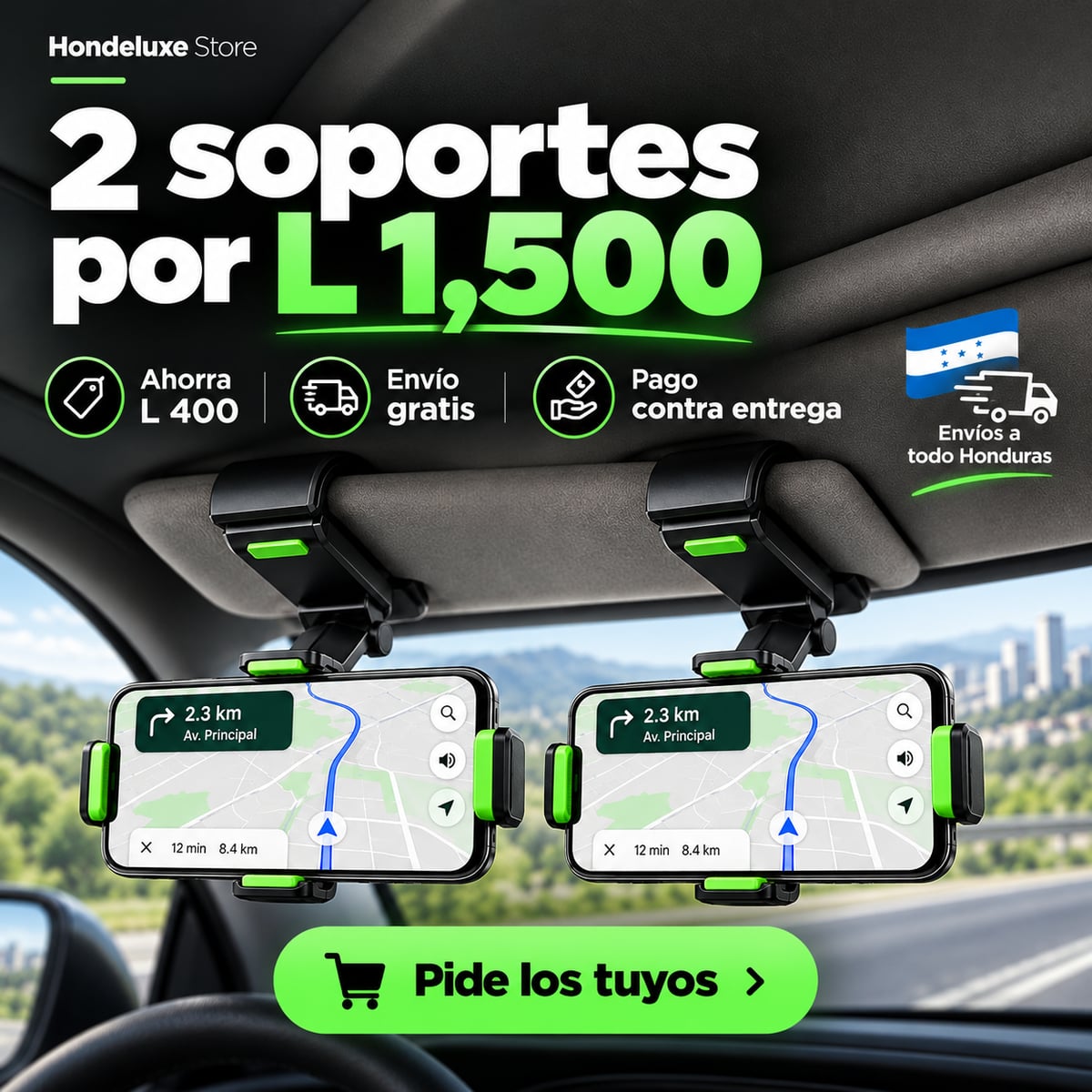 (40% DESCUENTO) 🚗 Soporte 360° para Celular