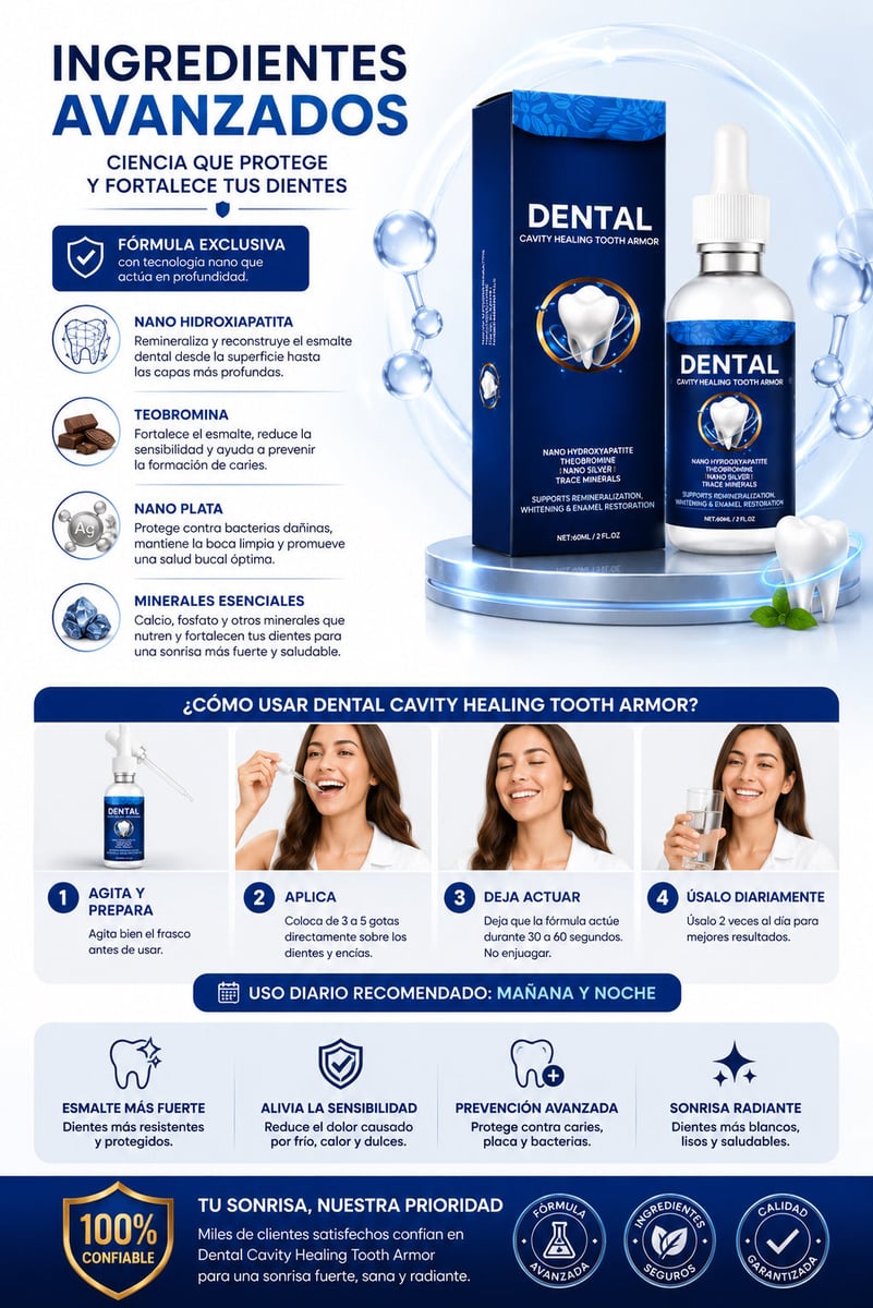 🦷 DentCare Pro™ | Ayuda a Prevenir Caries, Reduce la Placa y Alivia Encías Inflamadas + Envio gratis