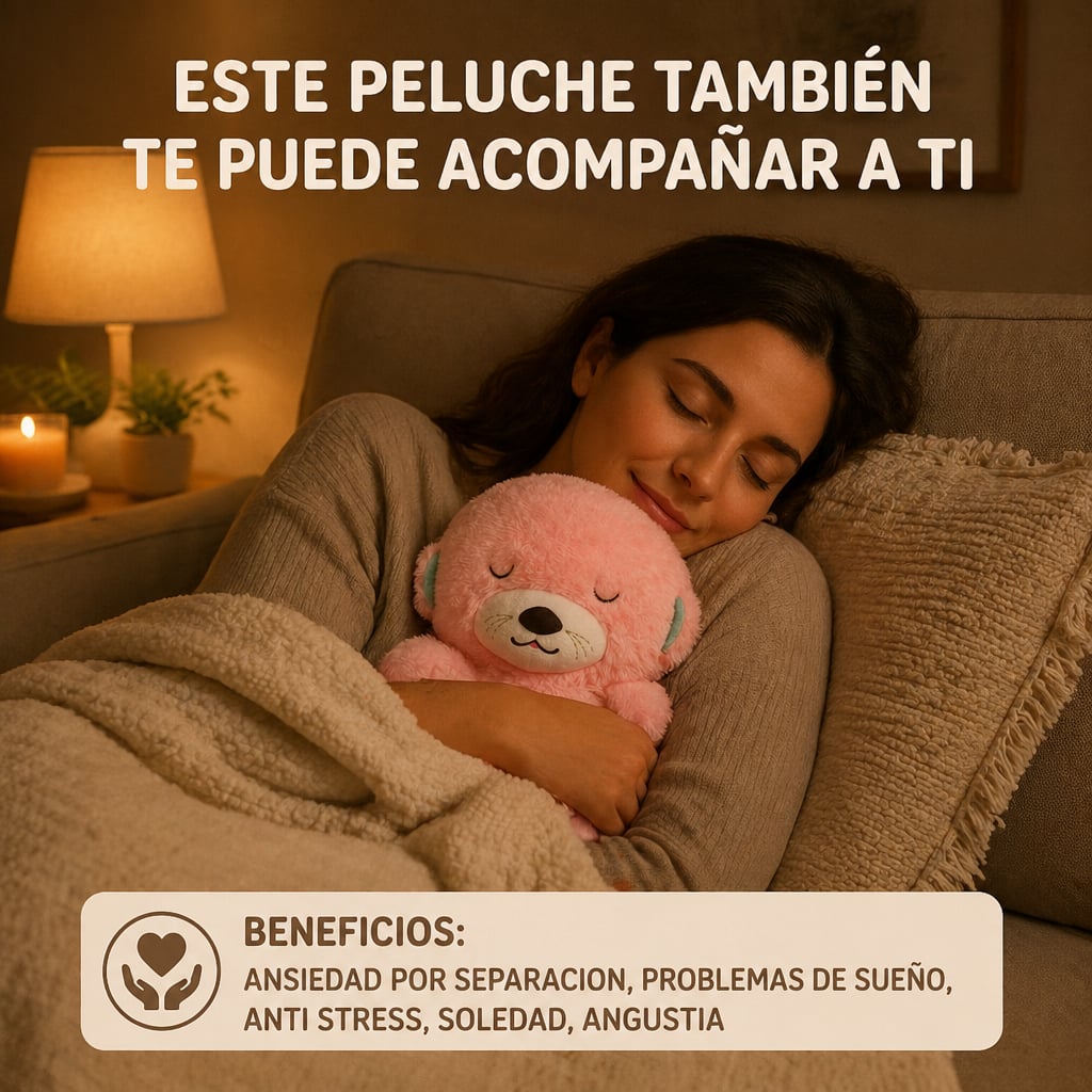 ¡OFERTA EXCLUSIVA GUATEMALA! Nutria peluche que RESPIRA.