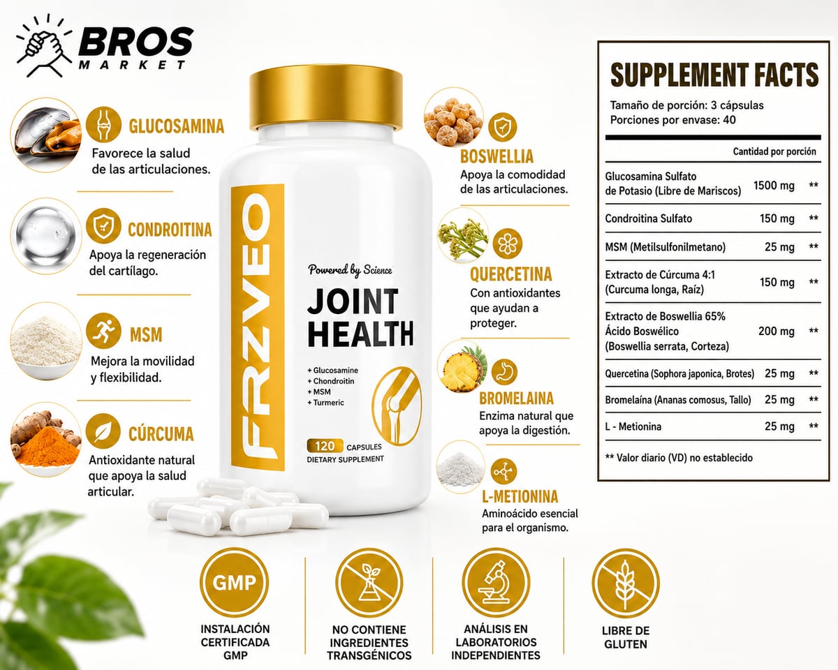 FRZVEO Joint Health - Devuélvele a tu cuerpo la movilidad natural