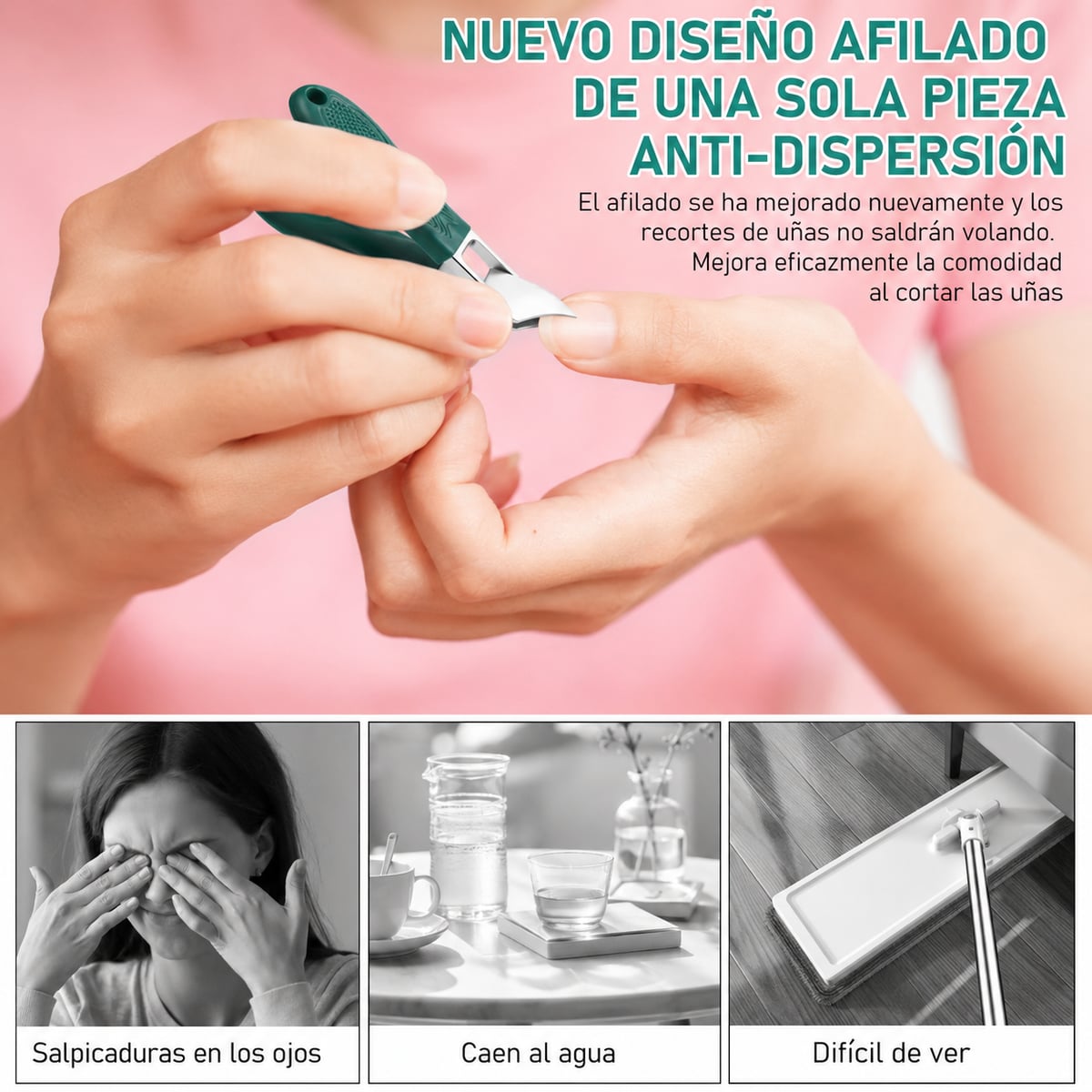 Kit corta uñas avanzado de grado medico / Corta uñas biselados con forma de pico de águila + ENVIO GRATIS