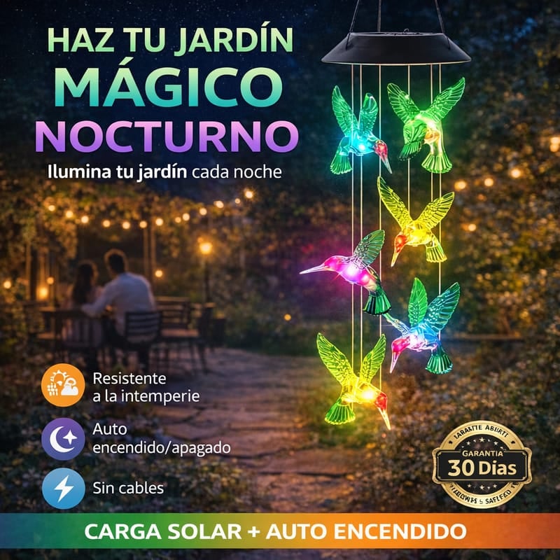 🔥Promoción del Día de la Madre🔥 Luces de mariposa y Colibri con energía solar (¡EL MEJOR REGALO!)