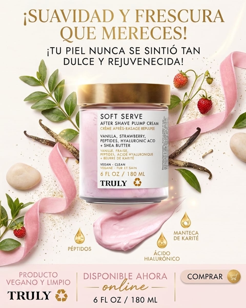 🍓SoftSkin™ — Crema Post-Afeitado Hidratante, Calmante y Reparador🍓