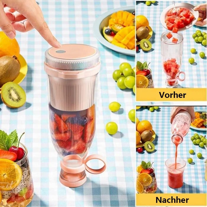 🔥 Ofertas especiales🔥 Extractor de jugo portátil más vendido | 🌟 ¡Disfruta de jugo fresco en cualquier momento y en cualquier lugar!